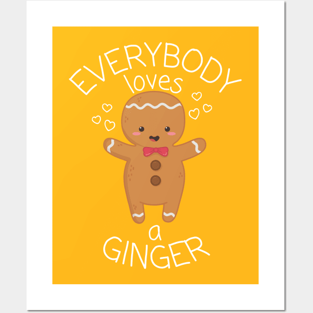 Everybody Loves a Ginger Wall Art by KiyoMi